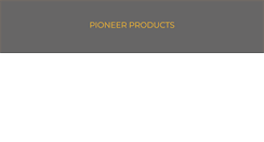 Desktop Screenshot of pioneers.com