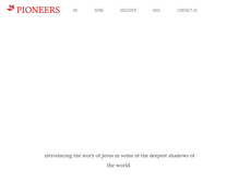 Tablet Screenshot of pioneers.ca